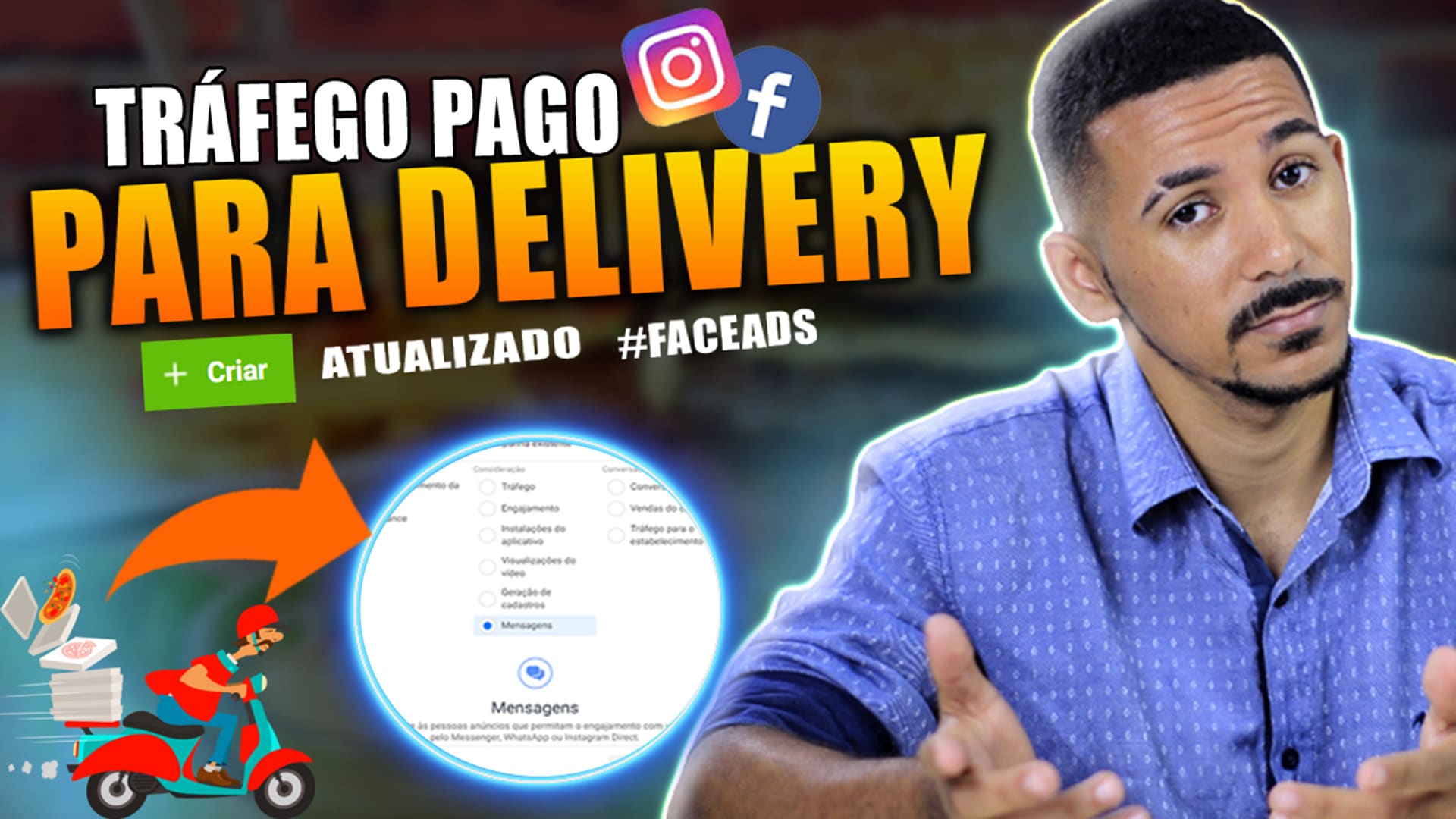🛵 Tráfego pago para delivery: Descomplicando o TRÁFEGO PAGO